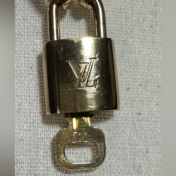 Authentic LV Louis Vuitton lock and key - $70 each or 2 for $$130 - Picture 3 of 11